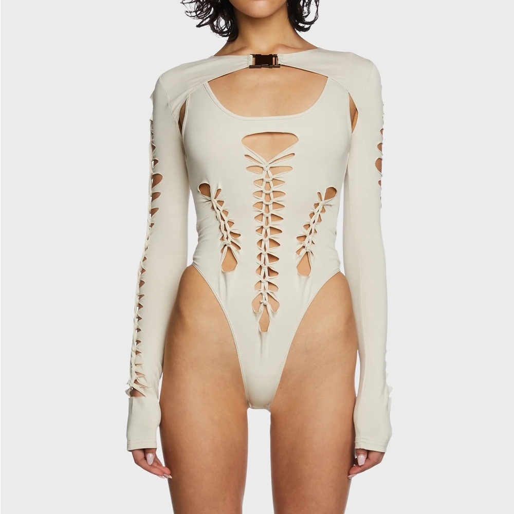While I'm Young Bodysuit And Shrug Set - Ivory